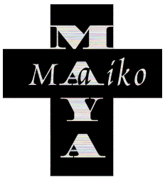 Maiko Maya logo, artist, poet, musician