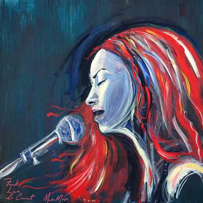 Franki Love - Paintings by Maya Maiko   - www.dadada.com